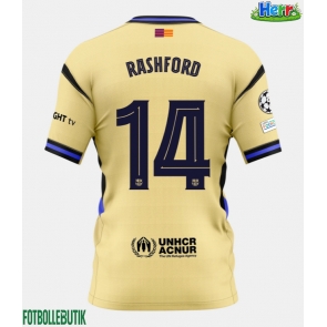 Barcelona Marcus Rashford #14 Bortatröja 2025-26 Kortärmad